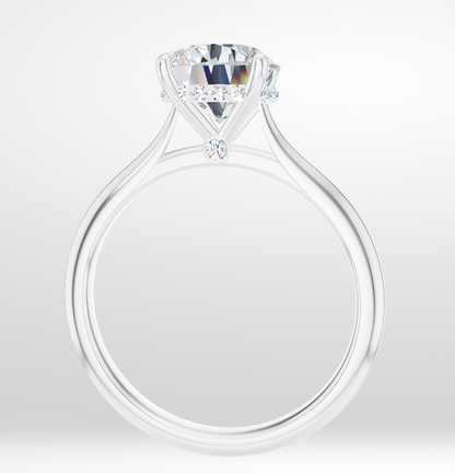 14k White Gold Custom Setting