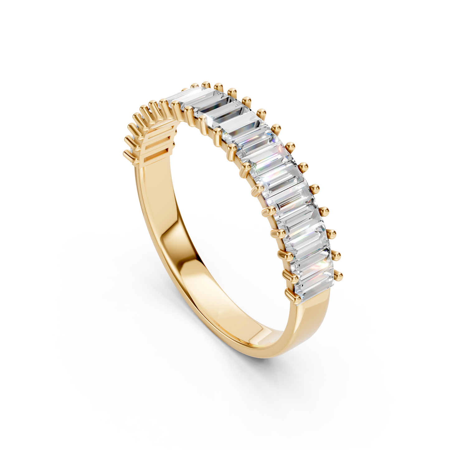 0.55ct Baguette Diamond Band