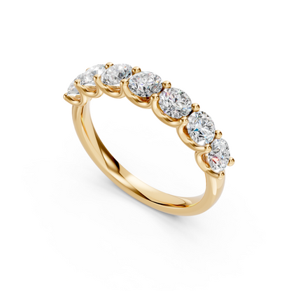 1.00ctw Round diamond Half-Eternity band