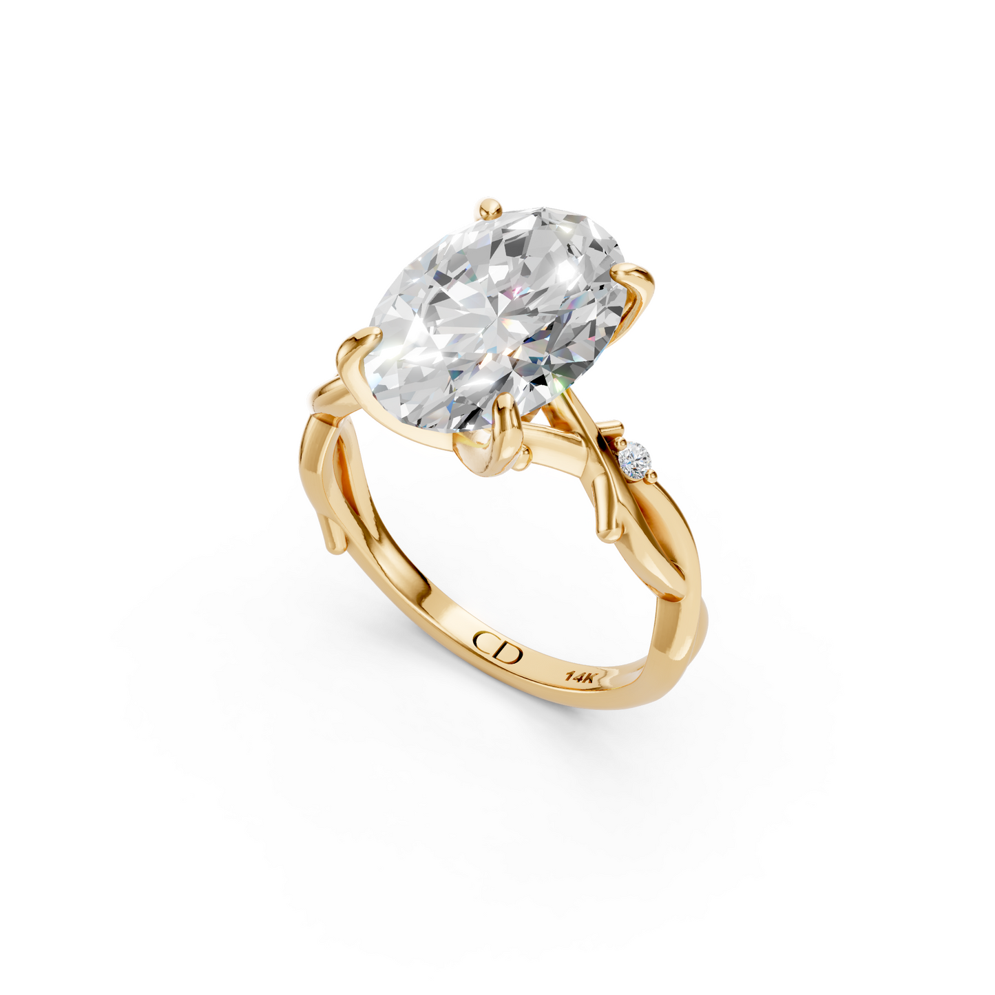 Twig Solitaire - Oval