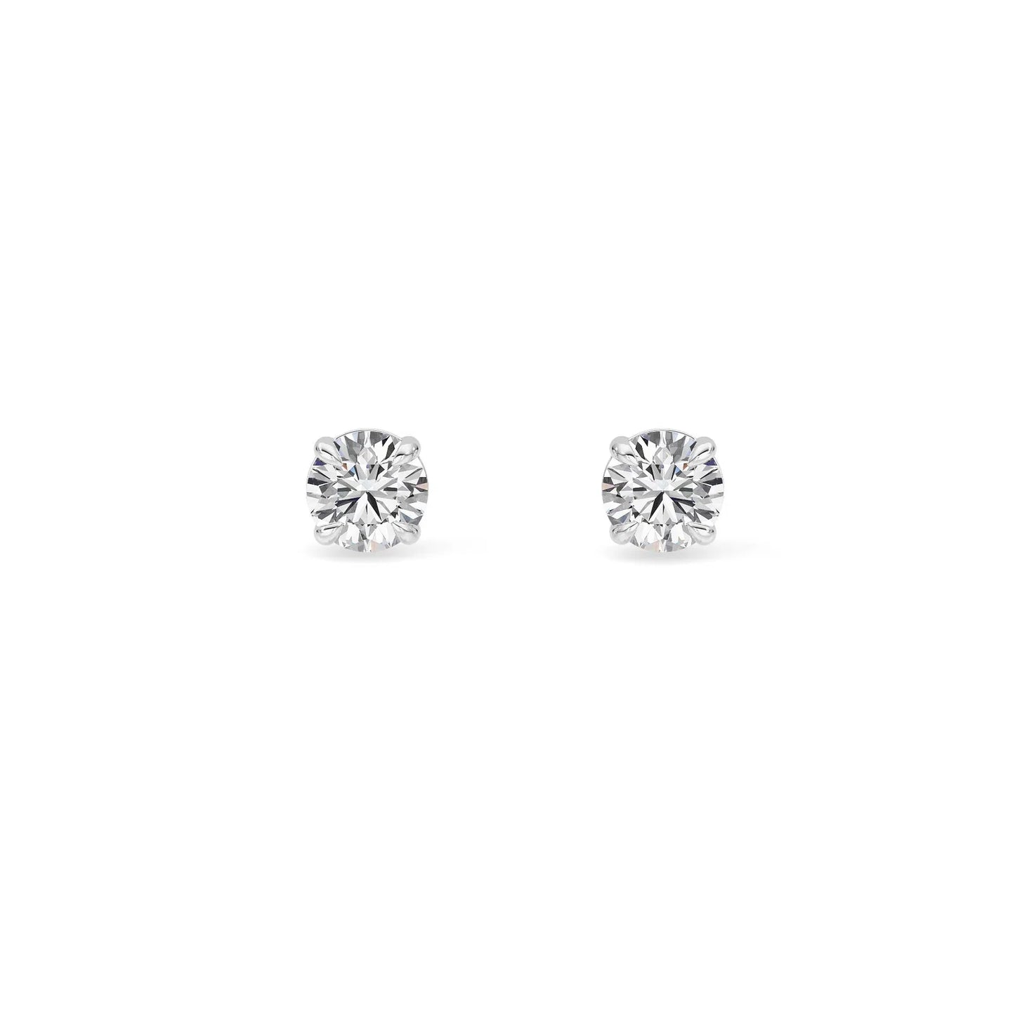 4-Prong Round Studs
